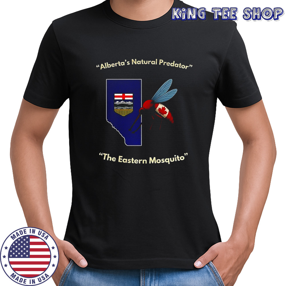Alberta’s Natural Predator the Eastern mosquito shirt