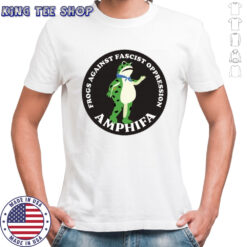 AMPHIFA Frogs Against Fascist Oppression Portland T-Shirt