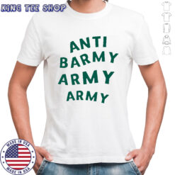 Anti barmy army army shirt