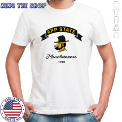 App State Mountaineers Yosef 1899 Appalachian State University Mountaineers logo shirt