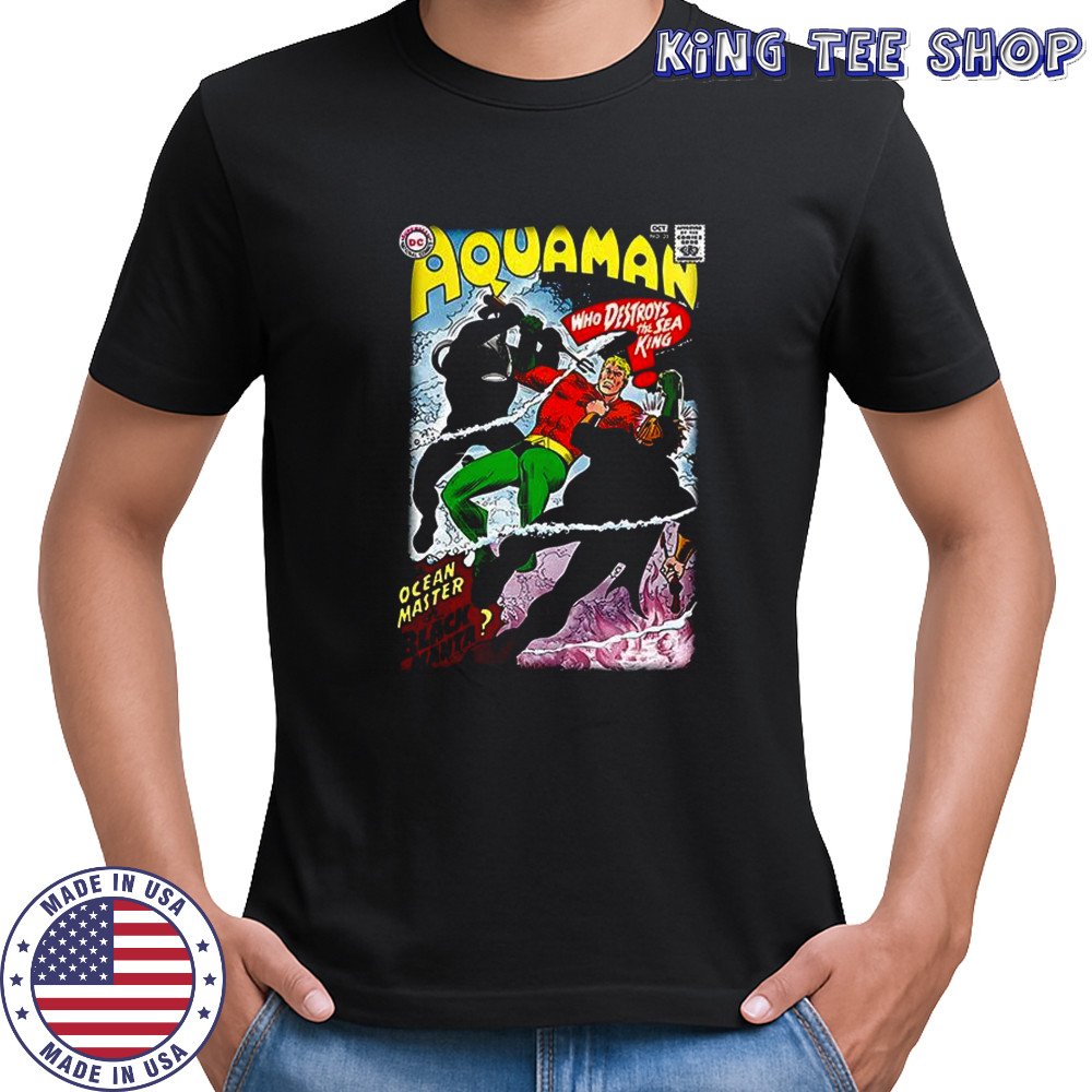 Aquaman the ocean master or black manta comic shirt