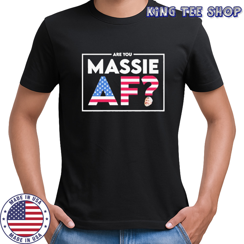 Are You Massie AF American Flag T-Shirt