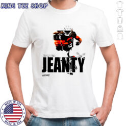 Ashton Jeanty Boise State Broncos football team player signature shirt