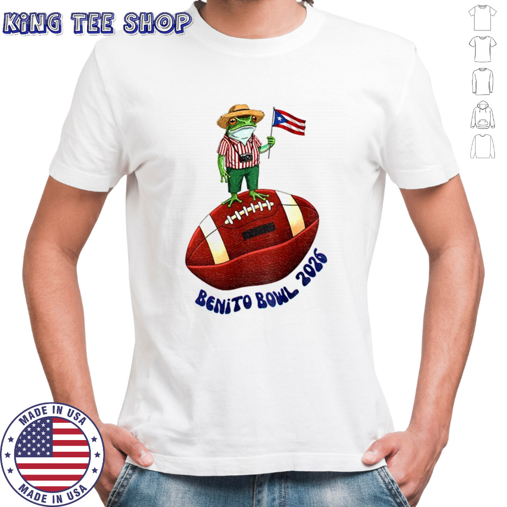 Bad Bunny Puerto Rico Benito Bowl Super Bowl Halftime Show shirt