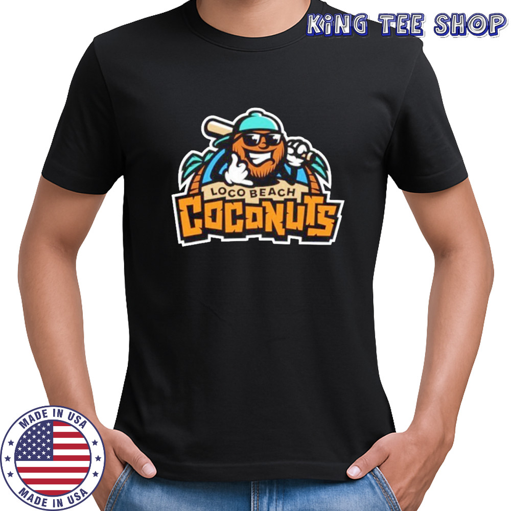 Banana Ball Team Loco Beach Coconuts Logo Shirt