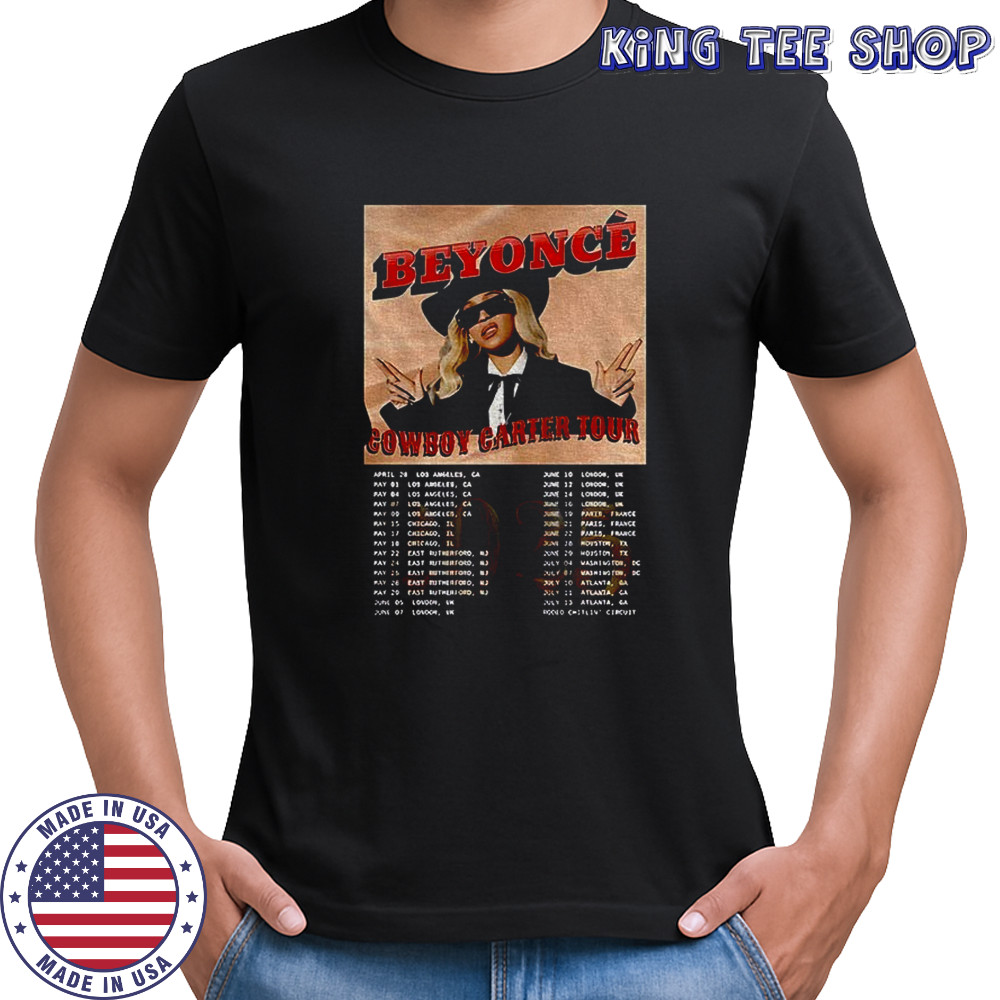 Beyoncé Cowboy Carter Tour New album 2025 shirt