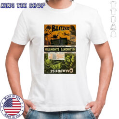 Blitzkid And Calabrese Hellnights Tour 2025 T-Shirt