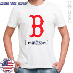 Boston Red Sox 2025 MLB Postseason logo shirt