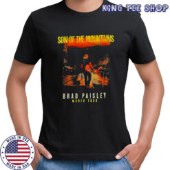 Brad Paisley Son Of The Mountains World Tour 2023 T-shirt