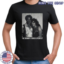Brendan Fraser and Rachel Weisz Perfect Mummy 1999 is perfect portrait shirt