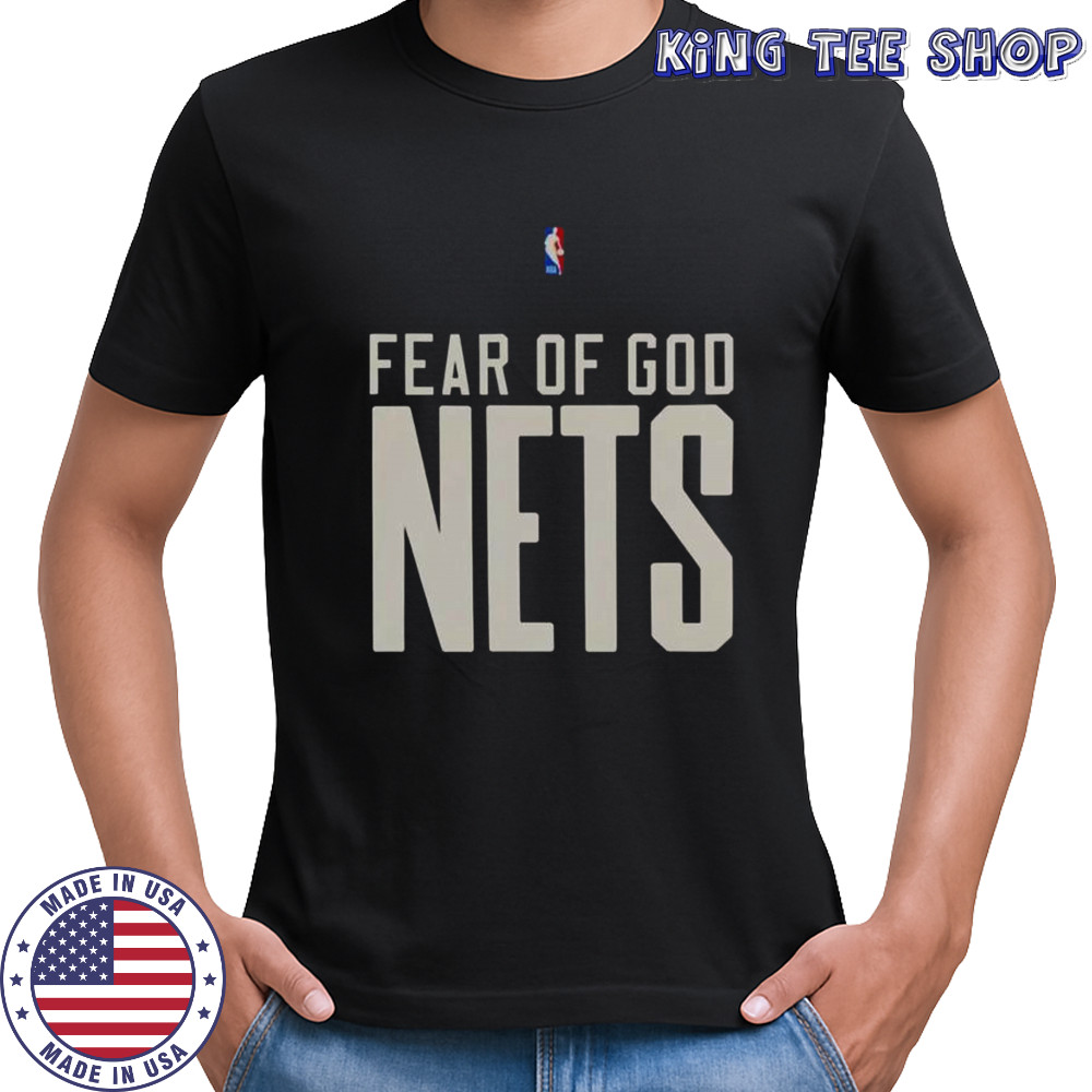 Brooklyn Nets NBA Fear Of God Nets T-Shirt