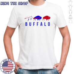 Buffalo Bills logo versions shirt