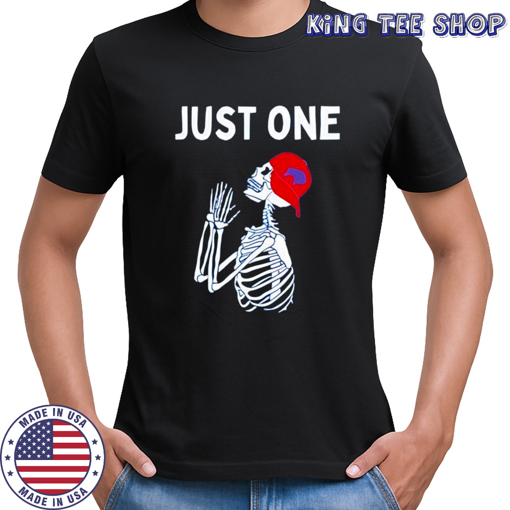 Buffalo Bills skeleton just one shirt