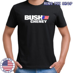 Bush Cheney Flag of the United States logo shirt