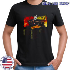 Busted vs McFly Tour 2025 World Tour shirt