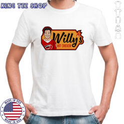 Carolina Hurricanes Willy’s Hot Chicken Hockey Shirt