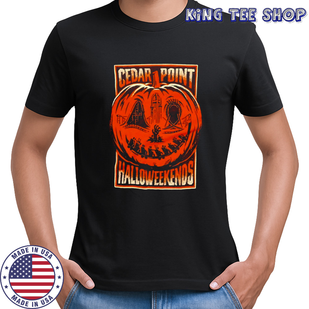 Cedar Point Halloweekends Pumpkin shirt
