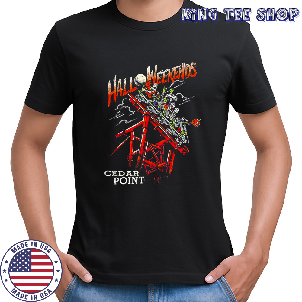 Cedar Point Sirens Halloweekends Coaster shirt Cedar Point Sirens Halloweekends Coaster shirt