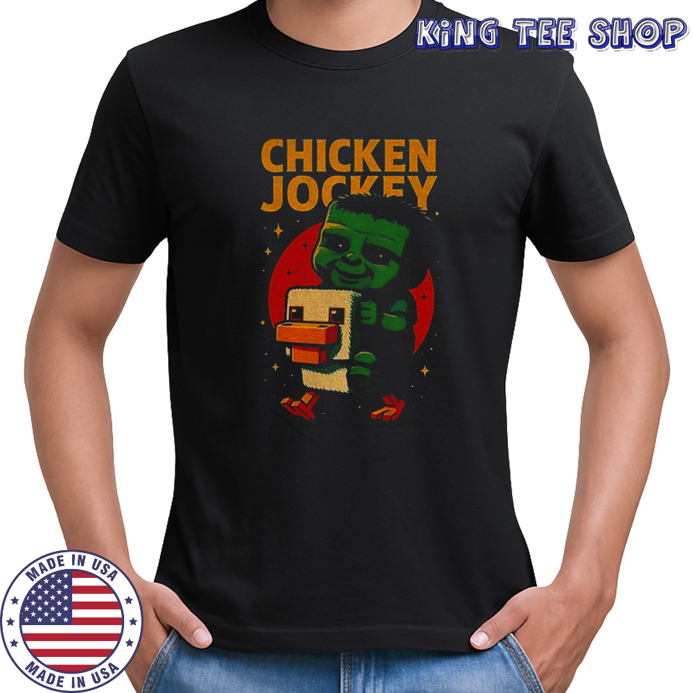 Chicken Jockey viral video game shirt