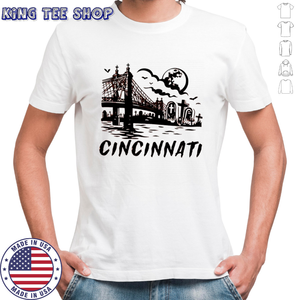 Cincinnati Downtown Spooky Halloween shirt