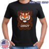 Cincy Football Tiger Pinstripe shirt