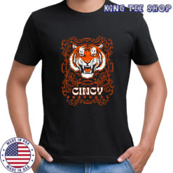 Cincy Football Tiger Pinstripe shirt