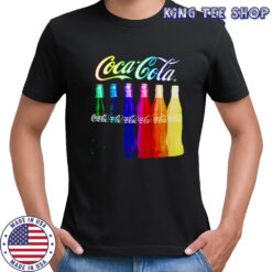 Coca-Cola Rainbow Multi Bottles Shirt