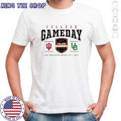 College GameDay Indiana vs Oregon live from Eugene Oregon Oct 11st 2025 poster shirt