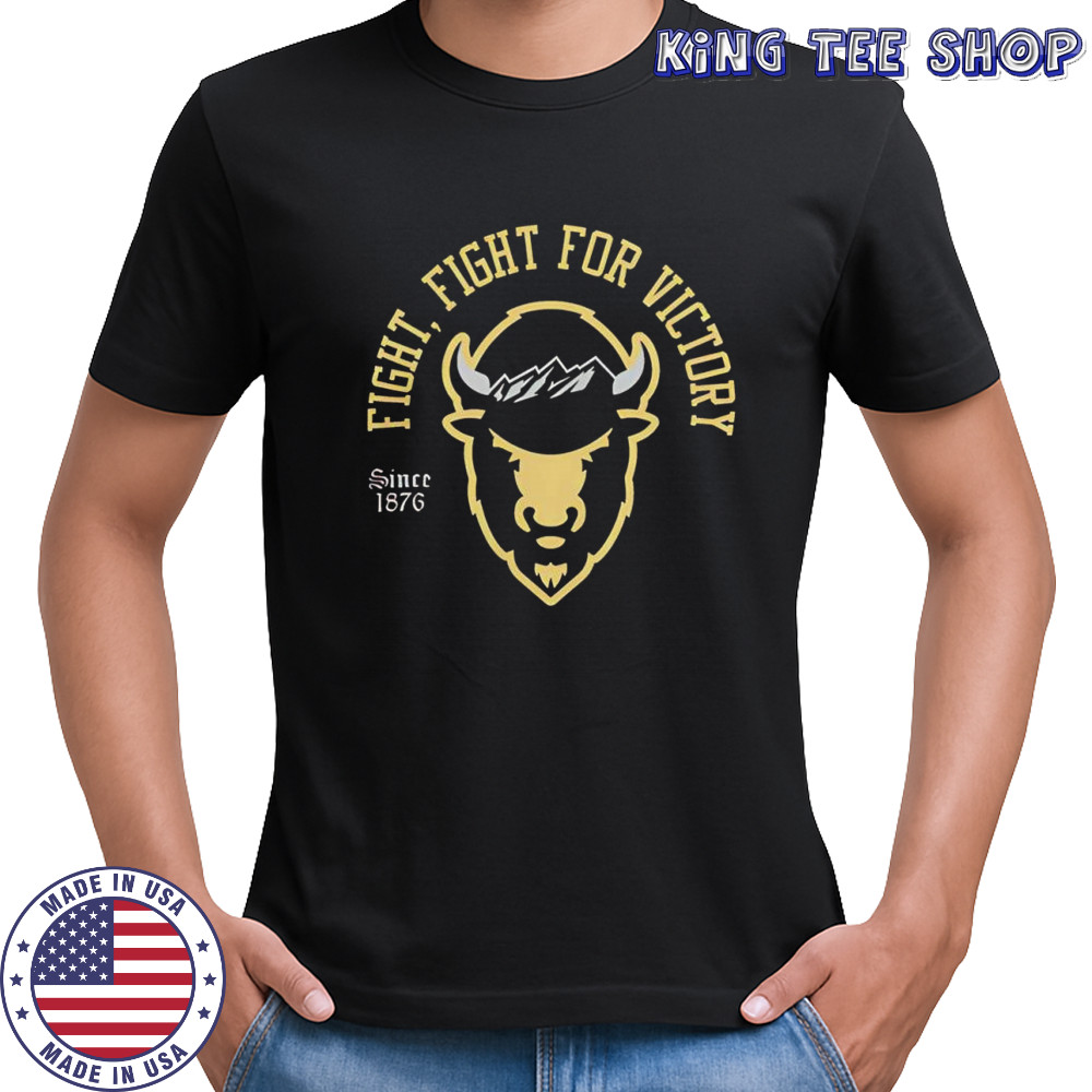 Colorado Buffs Football Fight For Victory since 1876 logo shirt