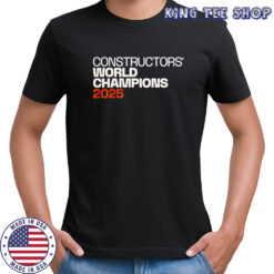 Constructors’ World Champions McLaren Formula 1 Team 2025 logo shirt