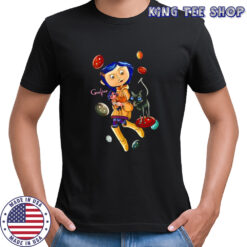 Coraline animated film character shirt