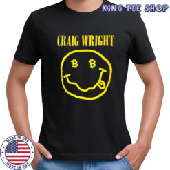 Craig wright Bitcoin logo shirt