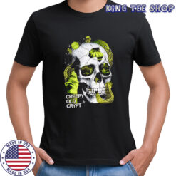 Creepy Old Crypt skull theme parks shirt