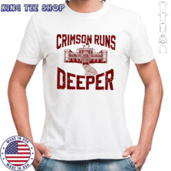 Crimson Runs Deeper graphic shirt