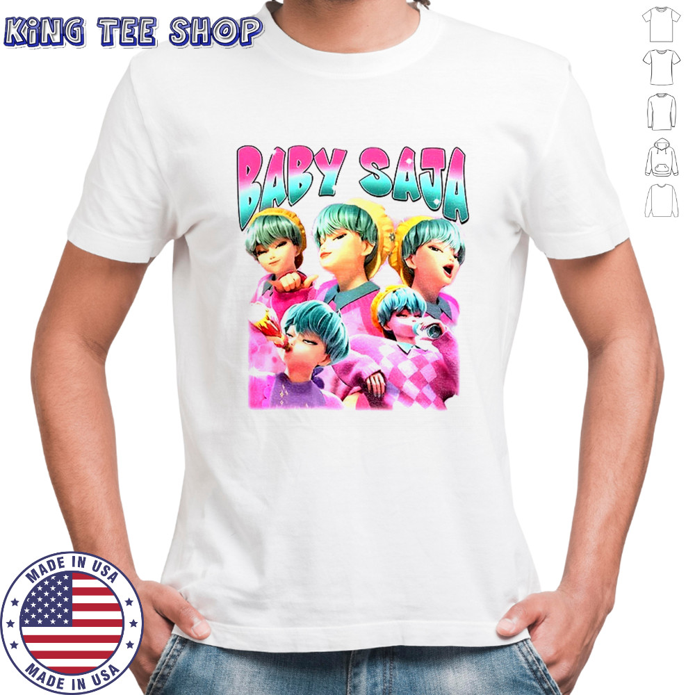 Cute Baby Saja Demon Hunters Movie graphic shirt