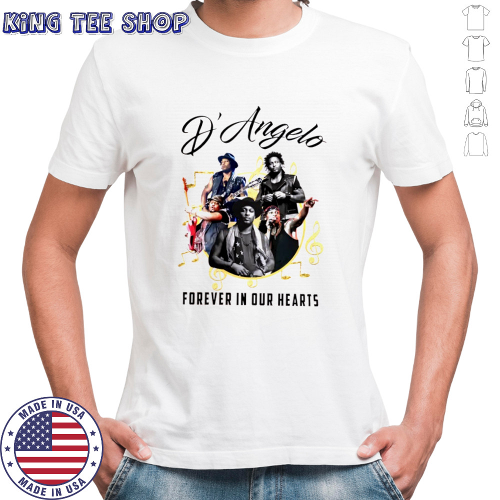 D’Angelo Forever In Our Hearts 2025 shirt
