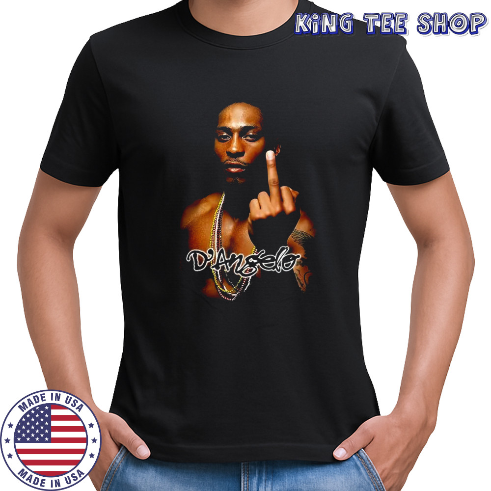 D’Angelo middle finger gang shirt D’Angelo middle finger gang shirt