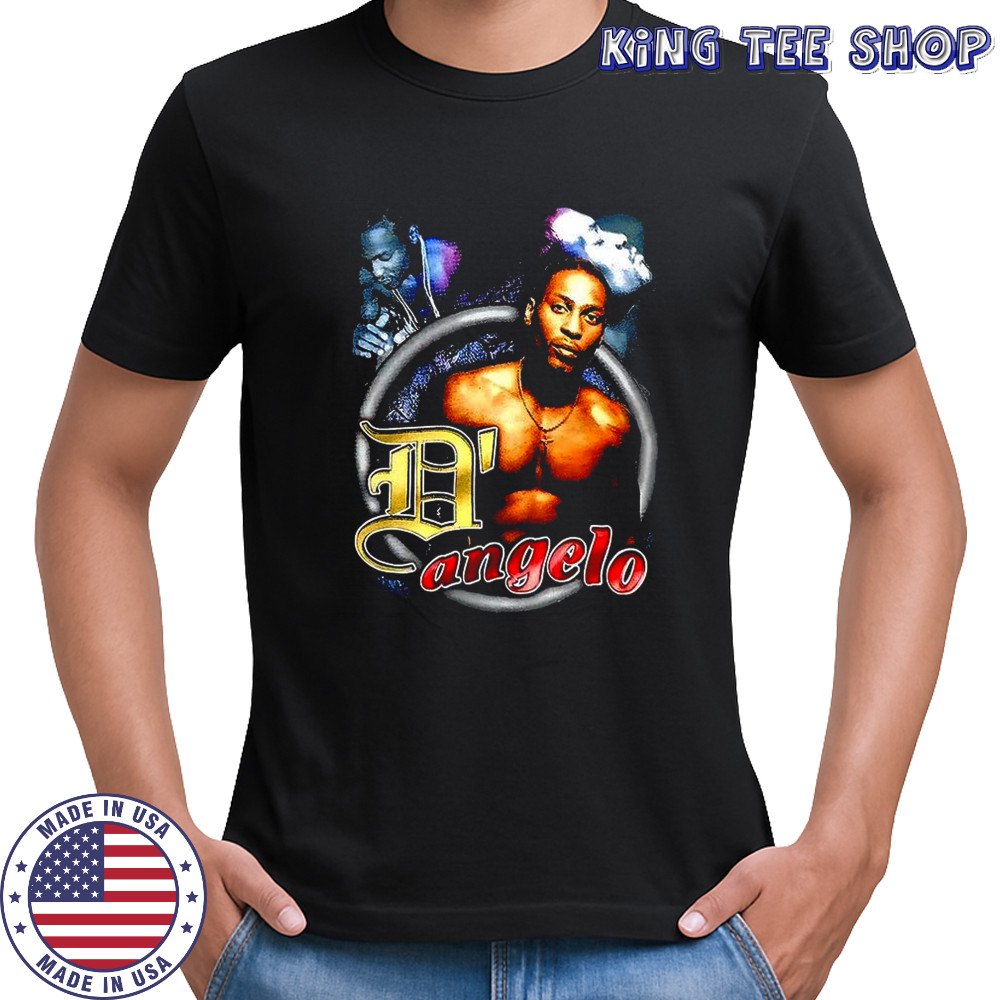D’Angelo Voodoo R and B music collage shirt D’Angelo Voodoo R and B music collage shirt