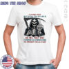 Death Skeleton I avoid shit because i’m scared of me not you temper go from zero to prison real fast T-shirt Death Skeleton I avoid shit because i’m scared of me not you temper go from zero to prison real fast T-shirt