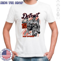 Detroit Tigers Built Different skeleton shirt