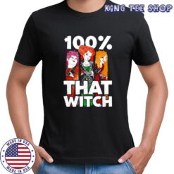 Disney Hocus Pocus Sanderson Sisters 100% That Witch shirt