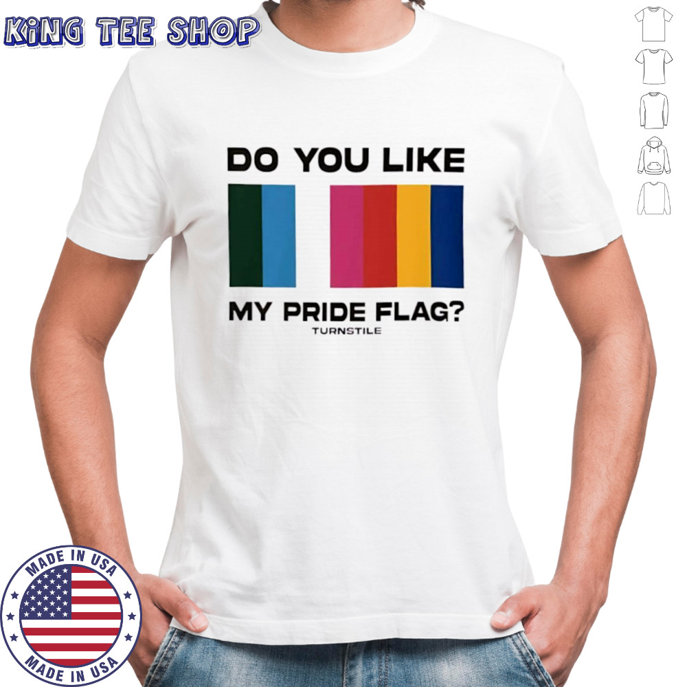 Do you like my pride flag turnstile shirt