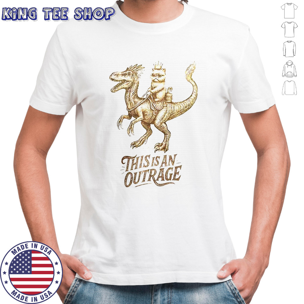 Donut and Mongo Dungeon This is an Outrage shirt Donut and Mongo Dungeon This is an Outrage shirt