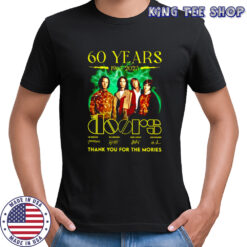 Doors 60 years 1965-2025 thank you for the memories actors’ signature shirt