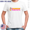 Dunkin deeznuts coffee logo shirt