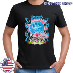 EDC All Are Welcome Smiley Earth T-Shirt