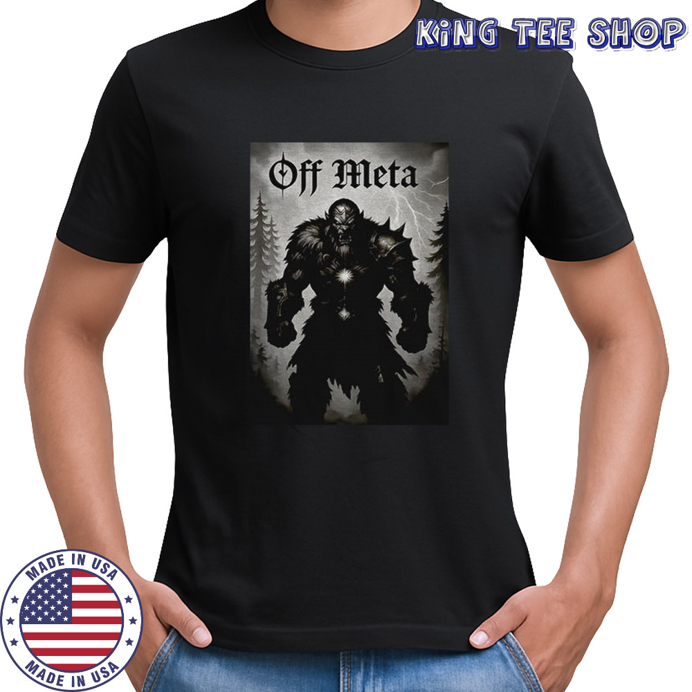 Elon Musk off meta vintage shirt