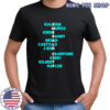 Emerald City Acrostic shirt