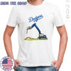 Excavator vs Los Angeles Dodgers MLB Baseball sports fans shirt Excavator vs Los Angeles Dodgers MLB Baseball sports fans shirt