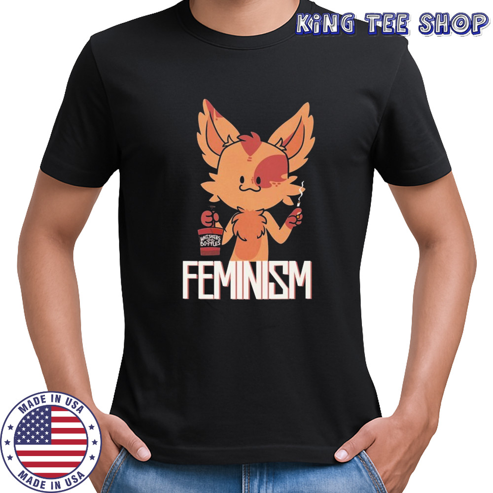Feminism Billy Whiskers Bottles T-shirt